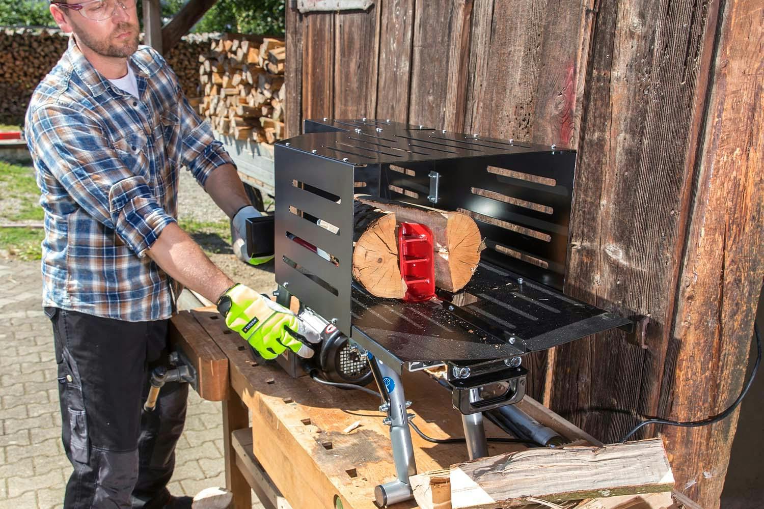 Klapikone Halkaise polttopuut helposti